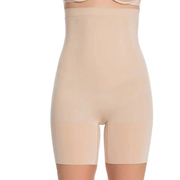 NWOT SPANX OnCore High-Waisted Mid-Thigh Short Sz S - Picture 1 of 8